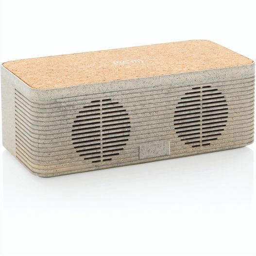 Weizenstroh Wireless Charging Lautsprecher (Bild 1)