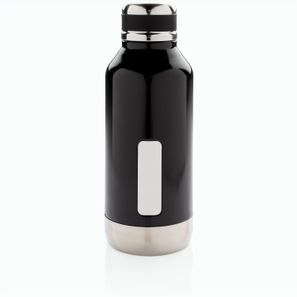 Auslaufsichere Vakuumflasche mit Logoplatte