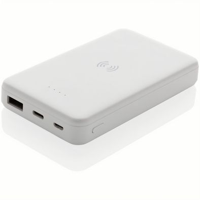 5.000mAh 5W Wireless Powerbank aus RCS recyceltem Kunststoff