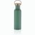 Moderne Stainless-Steel Flasche mit Bambusdeckel (Bild 2)