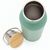 Moderne Stainless-Steel Flasche mit Bambusdeckel (Bild 4)