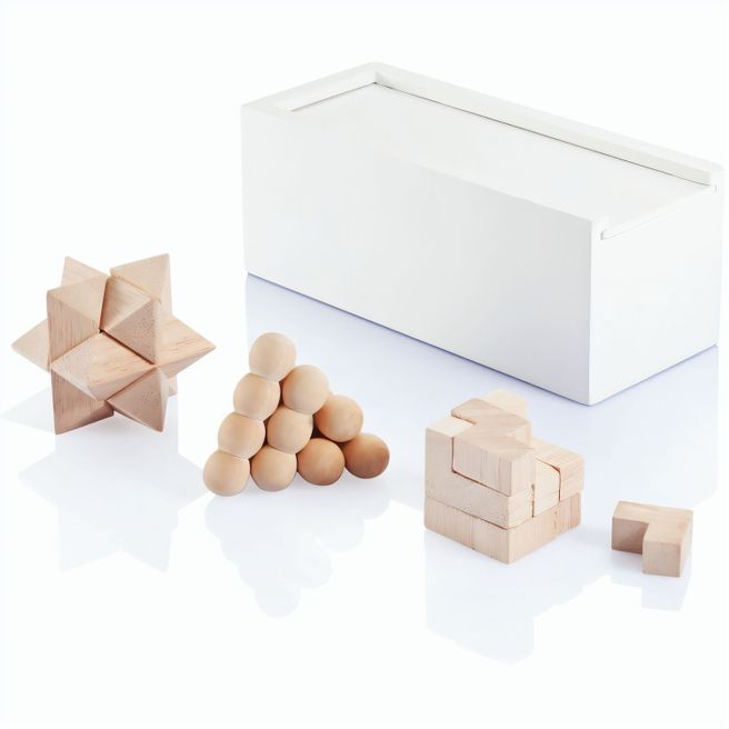 3-tlg. Denkspiel Set