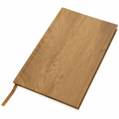 Kavana A5 Notizbuch mit Holz-Print
