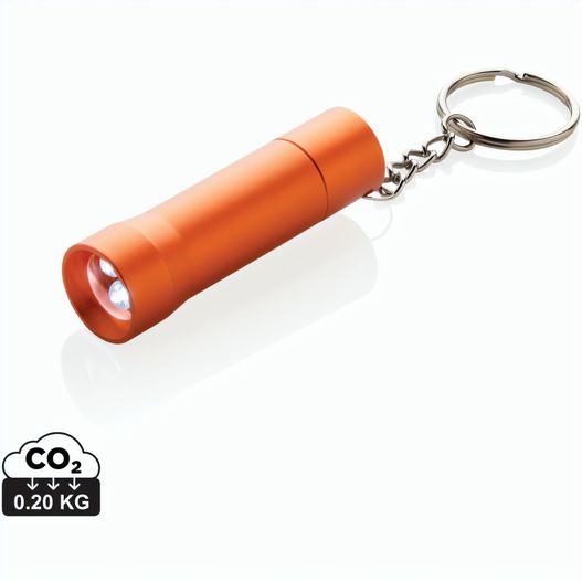 Flash Schlüsselanhänger-Taschenlampe aus RCS rec. Aluminium (Bild 1)