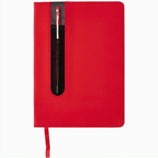 Produktabbildung Basic Hardcover PU A5 Notizbuch mit Stylus-Stift Basic Hardcover PU A5 Notizbuch mit Stylus-Stift (Bild 1)
