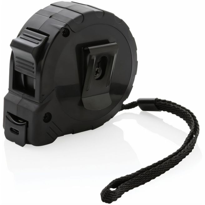 Produktabbildung 5m/19mm Maßband mit Stop-Taste aus RCS recycelt. Kunststoff 5m/19mm Maßband mit Stop-Taste aus RCS recycelt. Kunststoff