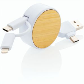 Ontario ausziehb. 6-in-1 Kabel aus RCS recyceltem Kunststoff