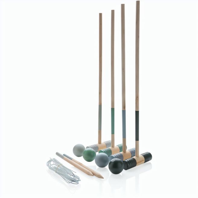 Produktabbildung Krocket-Set aus Holz Krocket-Set aus Holz