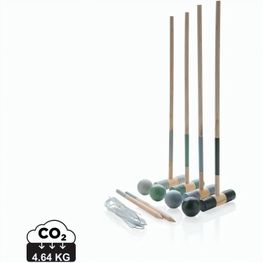 Krocket-Set aus Holz