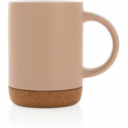Keramikbecher mit Korkboden, 280ml