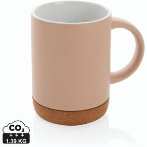 Keramikbecher mit Korkboden, 280ml