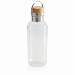 Produktabbildung RCS rPET Flasche with Bambusdeckel und Griff RCS rPET Flasche with Bambusdeckel und Griff