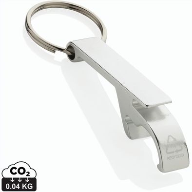Produktabbildung Flaschen- und Dosenöffner aus RCS recyceltem Aluminium Flaschen- und Dosenöffner aus RCS recyceltem Aluminium