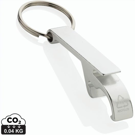 Produktabbildung Flaschen- und Dosenöffner aus RCS recyceltem Aluminium Flaschen- und Dosenöffner aus RCS recyceltem Aluminium (Bild 1)