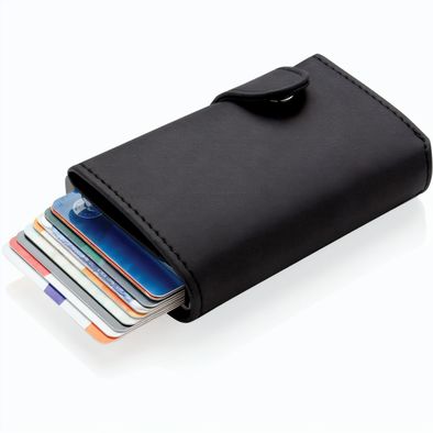 Aluminium RFID Kartenhalter mit PU-Börse