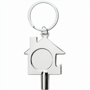 3-in-1 Schlüsselring aus RCS rec. Zinklegierung