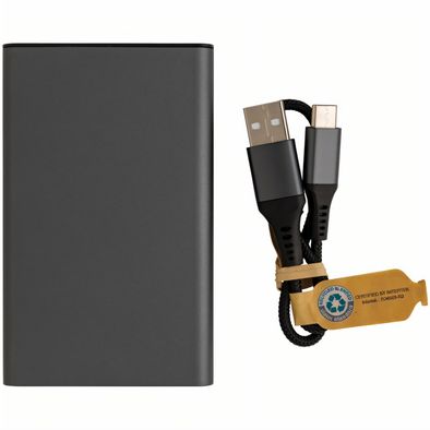 Terra 5.000 mAhPowerbank aus RCS recyceltem Aluminium