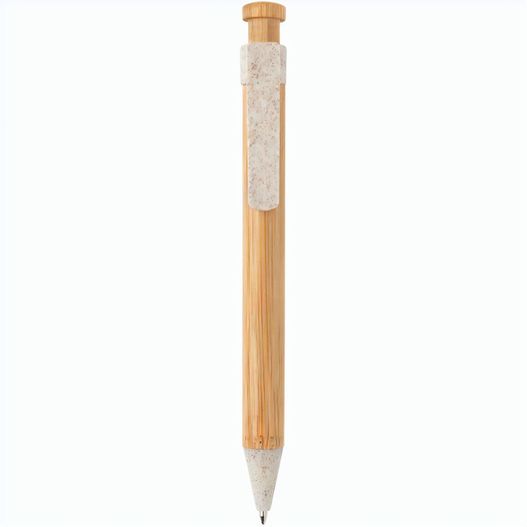 Produktabbildung Bambus Stift mit Wheatstraw-Clip Bambus Stift mit Wheatstraw-Clip (Bild 1)