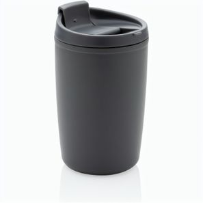 GRS recycelter PP-Becher mit Flip-Deckel