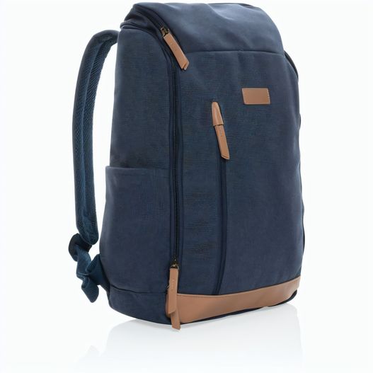 Produktabbildung Impact AWARE™ 16 oz. r recyceltem canvas 15" Laptop-Rucksack Impact AWARE™ 16 oz. r recyceltem canvas 15" Laptop-Rucksack (Bild 1)