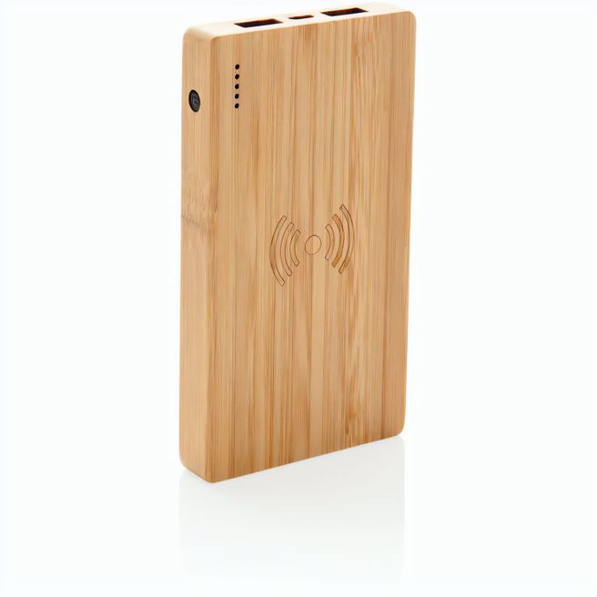 Produktabbildung Bambus 4.000 mAh Wireless 5W Powerbank Bambus 4.000 mAh Wireless 5W Powerbank