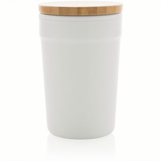 GRS rPP-Becher mit Bambusdeckel (Bild 1)