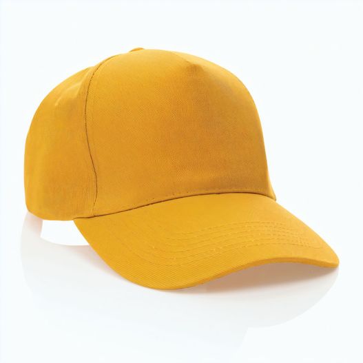 Produktabbildung Impact 5 Panel Kappe aus 280gr rCotton mit AWARE™ Tracer Impact 5 Panel Kappe aus 280gr rCotton mit AWARE™ Tracer (Bild 1)