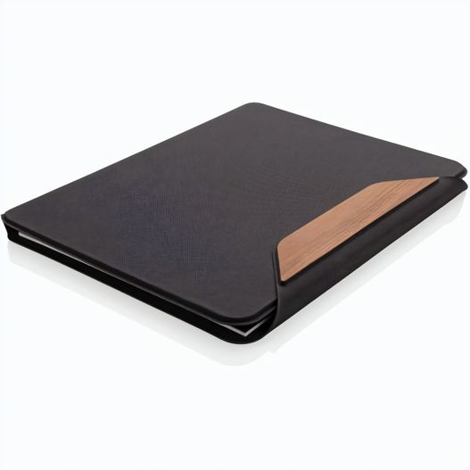 Teri AWARE™ A4 Portfolio aus RPET und Walnuss (Bild 1)