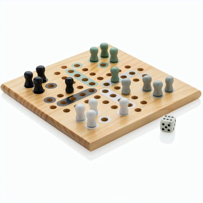 Produktabbildung Claire Ludo-Spiel aus Holz Claire Ludo-Spiel aus Holz