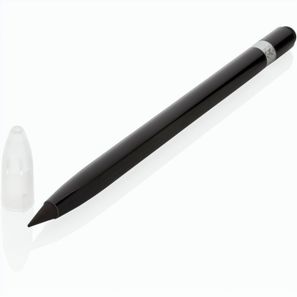 Tintenloser Stift aus Aluminium mit Radiergummi