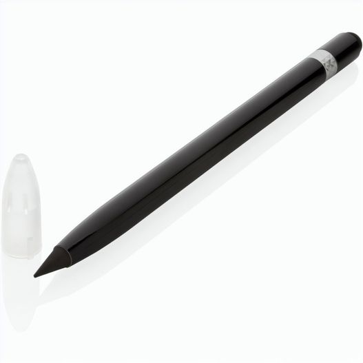 Produktabbildung Tintenloser Stift aus Aluminium mit Radiergummi Tintenloser Stift aus Aluminium mit Radiergummi (Bild 1)