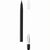 Tintenloser Stift aus Aluminium mit Radiergummi (Bild 2)