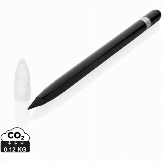 Produktabbildung Tintenloser Stift aus Aluminium mit Radiergummi Tintenloser Stift aus Aluminium mit Radiergummi (Bild 1)