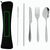 4-teiliges wiederverwendbares Besteckset aus Stainless-Steel (Bild 4)