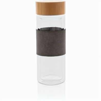 Impact doppelwandige Borosilikatglas-Flasche