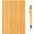 A5 Bambus Notizbuch & Stift (Bild 4)