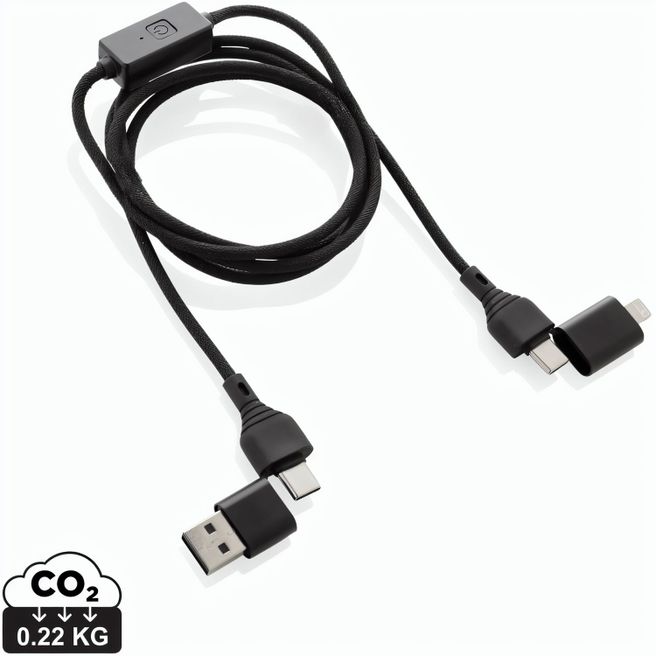 Produktabbildung Datalock RCS recyceltes 60W Hacking-Schutzkabel Datalock RCS recyceltes 60W Hacking-Schutzkabel