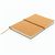 A5 Notizbuch aus GRS recyceltem Leder
