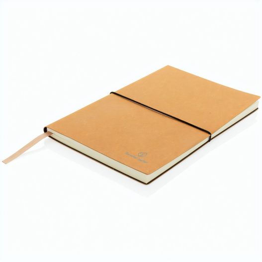 Produktabbildung A5 Notizbuch aus GRS recyceltem Leder A5 Notizbuch aus GRS recyceltem Leder (Bild 1)