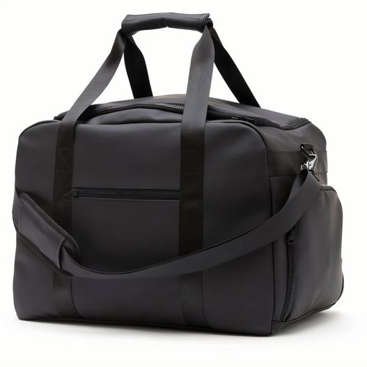 eine schwarze duffeltasche mit einem gurt VINGA Baltimore Gym-Bag (Bild 1)