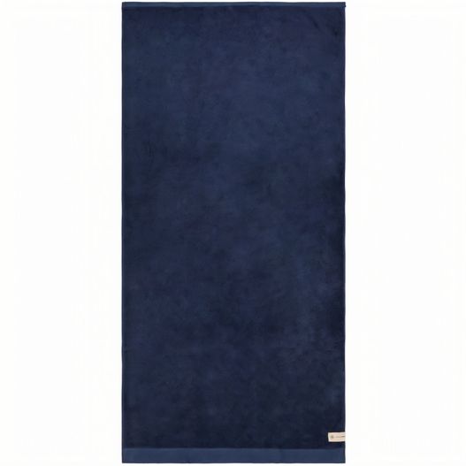 ein blaues handtuch auf weißem hintergrund VINGA Birch Handtuch 70x140, 450gr/m² (Bild 1)