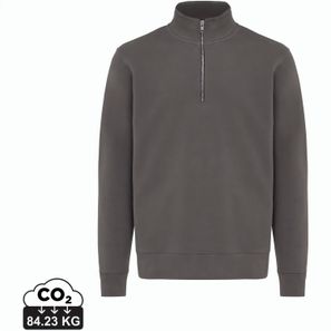 IQONIQ Elgon Quarter-Zip-Sweater aus rec. Baumwolle