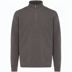 IQONIQ Elgon Quarter-Zip-Sweater aus rec. Baumwolle