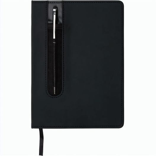 Produktabbildung Basic Hardcover PU A5 Notizbuch mit Stylus-Stift Basic Hardcover PU A5 Notizbuch mit Stylus-Stift (Bild 1)