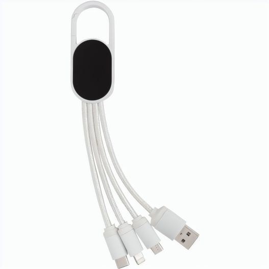 4-in-1 Kabel mit Karabiner-Clip (Bild 1)