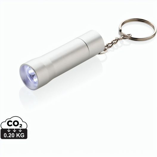 Produktabbildung Flash Schlüsselanhänger-Taschenlampe aus RCS rec. Aluminium Flash Schlüsselanhänger-Taschenlampe aus RCS rec. Aluminium (Bild 1)