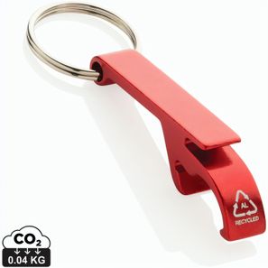 Flaschen- und Dosenöffner aus RCS recyceltem Aluminium