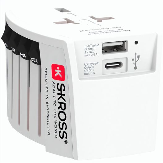 SKROSS MUV USB ( 1 USB-C 1 USB-A) (Bild 1)