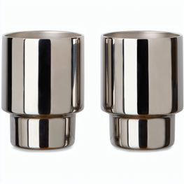 VINGA Nagano RCS recycelte Edelstahlbecher, 2er-Set