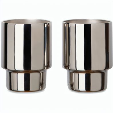 VINGA Nagano RCS recycelte Edelstahlbecher, 2er-Set